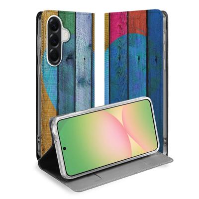 Samsung Galaxy A57 | Standcase | Hoesje Wood Heart