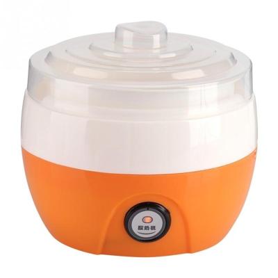 Elektrische automatische yoghurt Maker Machine Yoghurt DIY gereedschap Kithchen Plastic Container 220V capaciteit: 1L(Orange)