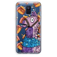 Loot Burger: Samsung Galaxy A6 (2018) Transparant Hoesje