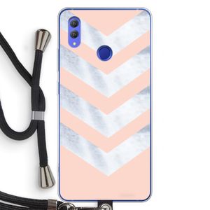 Marmeren pijlen: Honor Note 10 Transparant Hoesje met koord