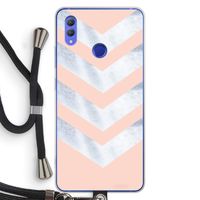 Marmeren pijlen: Honor Note 10 Transparant Hoesje met koord