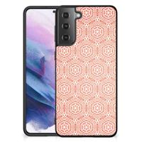 Samsung Galaxy S21 Plus Back Case Pattern Orange