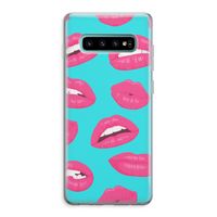 Bite my lip: Samsung Galaxy S10 Plus Transparant Hoesje
