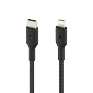 Belkin BOOSTCHARGE gevlochten USB-C naar Lightning kabel kabel 2 meter