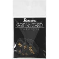 Ibanez PPA16HSGBK Grip Wizard Sand Grip plectrumset 6-pack heavy zwart - thumbnail