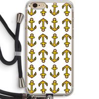 Musketon Anchor: iPhone 6 PLUS / 6S PLUS Transparant Hoesje met koord