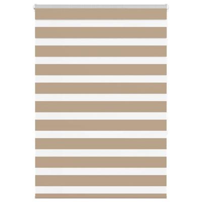Zebra Blind 95x150 cm stofbreedte 90,9 cm polyester zandbruin