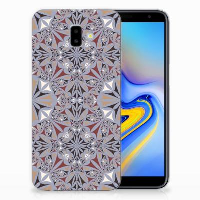Samsung Galaxy J6 Plus (2018) | TPU | Siliconen hoesje | Flower Tiles