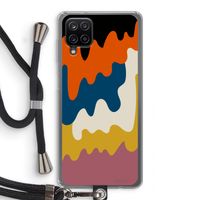 Baar A: Samsung Galaxy A12 Transparant Hoesje met koord