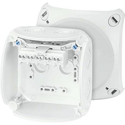 Hensel KF 0402 G Aftakkast (l x b x h) 104 x 104 x 70 mm Grijs IP66/IP67 5 stuk(s)
