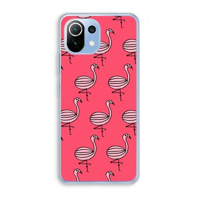 Flamingo: Xiaomi Mi 11 Lite Transparant Hoesje