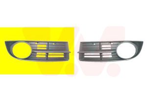 Ventilatiegrille, bumper ** Equipart ** VAN WEZEL, Inbouwplaats: Rechts voor, u.a. für VW