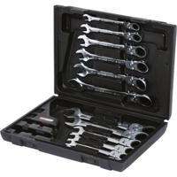 KS Tools 503.4865 503.4865 Ring-steeksleutelset Sleutelbreedte (metrisch) 8 - 19 mm