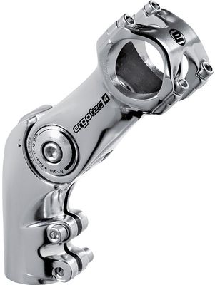 Ergotec stuurpen octopus ahead 50 verstelbaar ø28,6 / 90 / 31,8 mm zilver