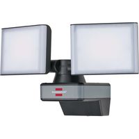 Connect WIFI LED Duo Floodlight WFD 3050 / LED Beveiligingslamp 30W Regelbaar via gratis app (3500lm, diverse lichtfuncties instelbaar via app, voor buitengebruik IP54) - thumbnail