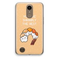 You're Shrimply The Best: LG K10 (2017) Transparant Hoesje