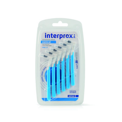 Interprox Plus ragers conical blauw Interprox Plus ragers conical blauw