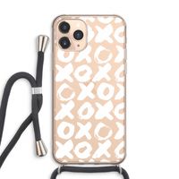 XOXO: iPhone 11 Pro Max Transparant Hoesje met koord
