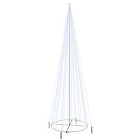 The Living Store LED-Kerstboom - 230 x 800 cm - Koudwit - 1.134 LEDs - 8 functies