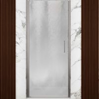 Nisdeur Lacus Giglio Evo Fox 70 cm Met Mat Glas Chroom Lacus