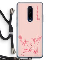 Best Friends: OnePlus 7 Pro Transparant Hoesje met koord