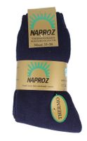 Naproz Thermo Sokken Blauw Maat 35-38 - thumbnail