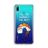 You're Shrimply The Best: Huawei P Smart (2019) Transparant Hoesje