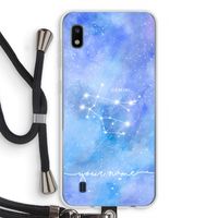 Sterrenbeeld - Licht: Samsung Galaxy A10 Transparant Hoesje met koord