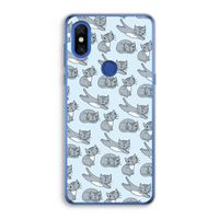 Poezen: Xiaomi Mi Mix 3 Transparant Hoesje Poezen: Xiaomi Mi Mix 3 Transparant Hoesje
