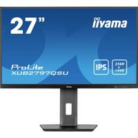 Iiyama ProLite XUB2797QSU-B2 LED-monitor Energielabel E (A - G) 68.6 cm (27 inch) 2560 x 1440 Pixel 16:9 1 ms HDMI, DisplayPort, Hoofdtelefoon (3.5 mm