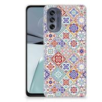 Motorola Moto G62 5G | TPU | Siliconen hoesje | Tiles Color