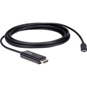 ATEN UC3238 USB-C-displaykabel USB-C / HDMI Adapterkabel USB-C stekker, HDMI-A-stekker 2.70 m Zwart