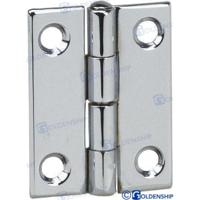 GS72174 - RVS SCHARNIER 25*30*0.8 (verpakking 2)