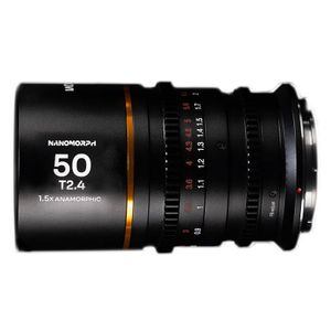 Laowa 50mm T2.4 1.5X S35 Nanomorph Cine Amber Nikon Z-mount objectief