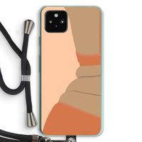 Bikini: Pixel 5a 5G Transparant Hoesje met koord