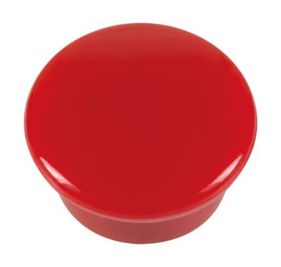 Westcott AC-E10802 Magneet Rood Pak à 10st. Ø 15x8mm, 100g