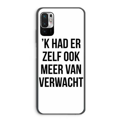 Meer verwacht: Xiaomi Redmi Note 10 5G Transparant Hoesje