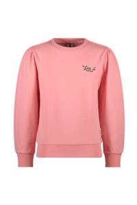 B.Nosy Meisjes sweater - Saly - Geranium roze