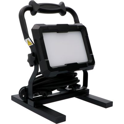LED schijnwerper 50W IP65 4000K 4000 lumen klasse 2 dubbel geisoleerd met standaard kabel