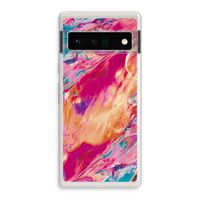Pastel Echoes: Google Pixel 6 Pro Transparant Hoesje
