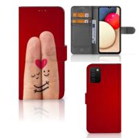 Samsung Galaxy A03s | Wallet Case | met Pasjes | Liefde - Origineel Romantisch Cadeau