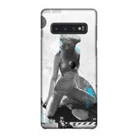 I will not feel a thing: Samsung Galaxy S10 4G Volledig Geprint Hoesje