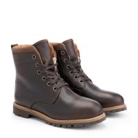 Travelin&apos; Women - lace-up boot casual - Donkerbruin - Maat 42
