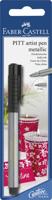 Faber Castell fc-167398 tekenstift pitt artist pen 251 zilver Faber Castell fc-167398 tekenstift pitt artist pen 251 zilver