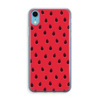 Watermelon: iPhone XR Transparant Hoesje