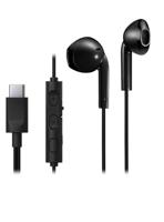 JVC HA-FR17UC Hoofdtelefoons Bedraad In-ear Oproepen/muziek USB Type-C Zwart