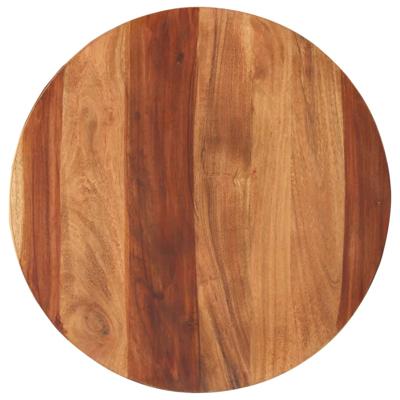 Tafelblad rond 25-27 mm 50 cm massief acaciahout