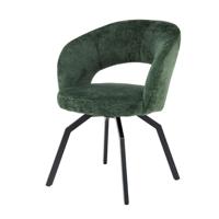 Aranea Eetkamerstoel Groen (set van 2)