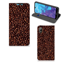 Huawei Y5 (2019) Flip Style Cover Koffiebonen