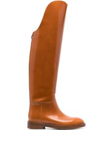 Durazzi Milano bottes à fermeture zippée - Marron